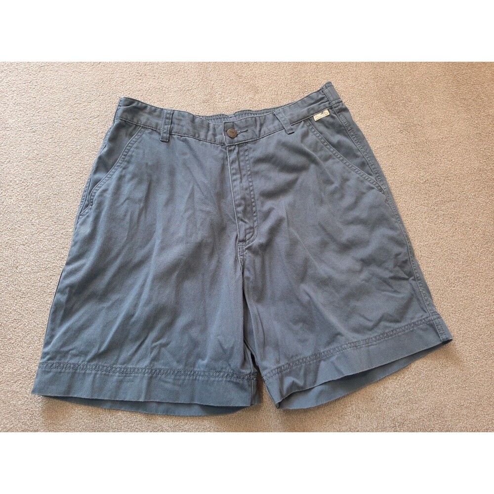 Kahala Khaki Shorts Mens Size 30 " Waist Blue Stretch waist Hawiian Islands